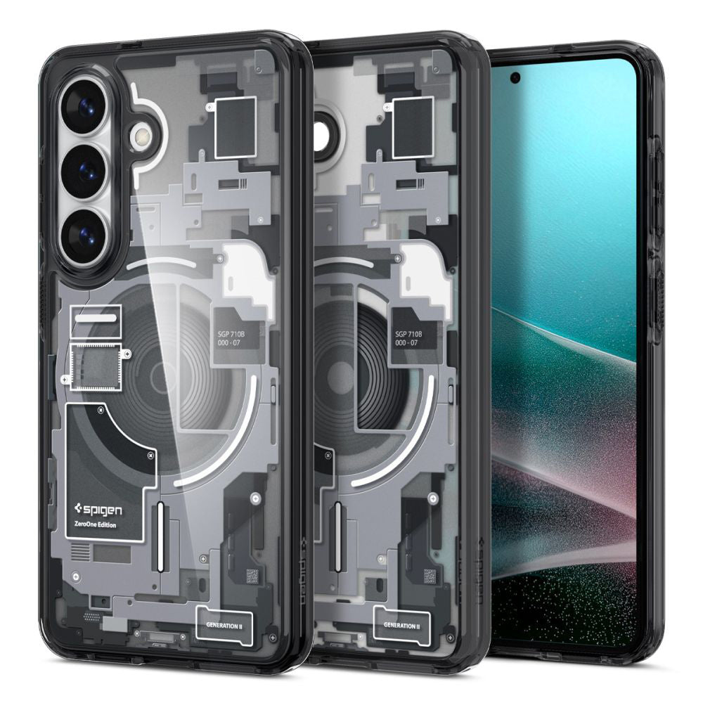 Husa MagSafe pentru Samsung Galaxy S26 S942, Spigen, Ultra Hybrid Zero One, Neagra ACS10736