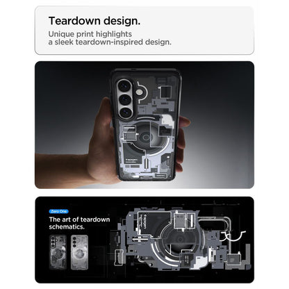 Husa MagSafe pentru Samsung Galaxy S26 S942, Spigen, Ultra Hybrid Zero One, Neagra ACS10736