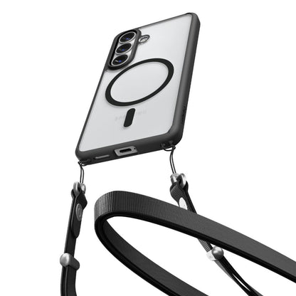 Husa MagSafe pentru Samsung Galaxy S26 S942, Spigen, Ultra Hybrid, Neagra Mata ACS10735