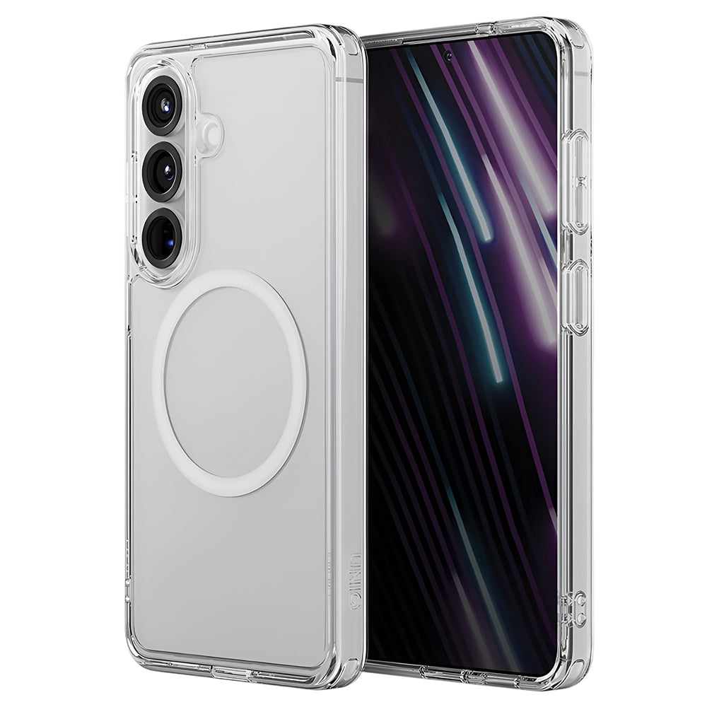 Husa MagSafe pentru Samsung Galaxy S26 S942, UNIQ, LifePro Xtreme MagClick, Transparenta