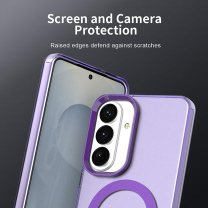 Husa MagSafe pentru Samsung Galaxy S26, Techsuit, CandyCase, Mov