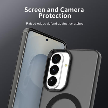 Husa MagSafe pentru Samsung Galaxy S26, Techsuit, CandyCase, Neagra