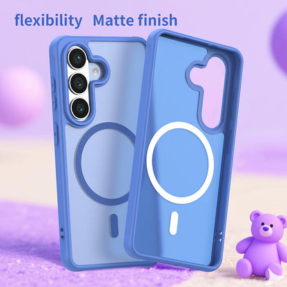 Husa MagSafe pentru Samsung Galaxy S26, Techsuit, HaloFrost II, Albastra