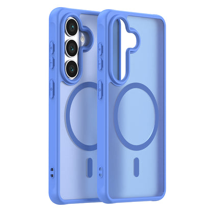 Husa MagSafe pentru Samsung Galaxy S26, Techsuit, HaloFrost II, Albastra