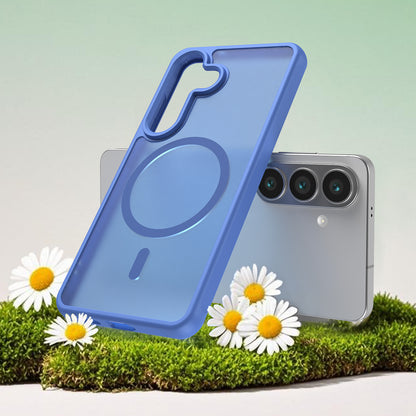 Husa MagSafe pentru Samsung Galaxy S26, Techsuit, HaloFrost II, Albastra