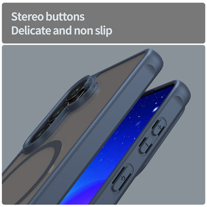 Husa MagSafe pentru Samsung Galaxy S26, Techsuit, HaloFrost II, Bleumarin