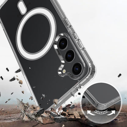 Husa MagSafe pentru Samsung Galaxy S26, Techsuit, Pro, Transparenta