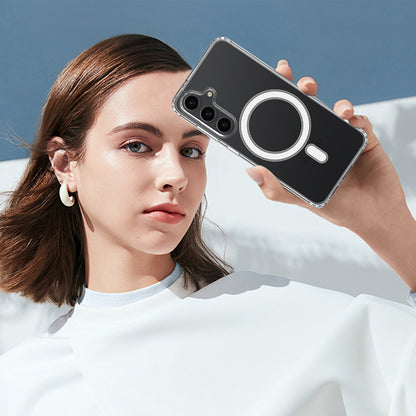 Husa MagSafe pentru Samsung Galaxy S26, Techsuit, Pro, Transparenta