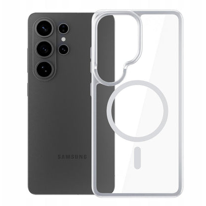 Husa MagSafe pentru Samsung Galaxy S26 Ultra, 3MK, Armor MagCase, Transparenta