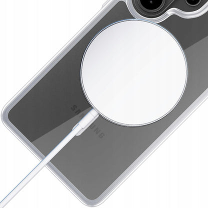 Husa MagSafe pentru Samsung Galaxy S26 Ultra, 3MK, Armor MagCase, Transparenta