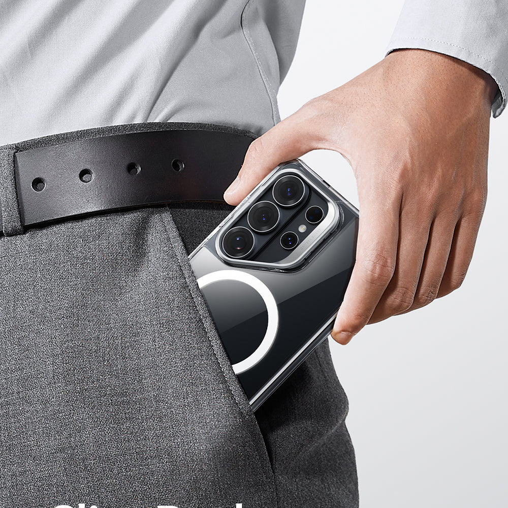 Husa MagSafe pentru Samsung Galaxy S26 Ultra, ESR, Classic Hybrid Kickstand, Transparenta