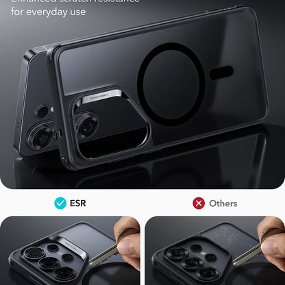 Husa MagSafe pentru Samsung Galaxy S26 Ultra, ESR, Classic Hybrid, Neagra Satinata