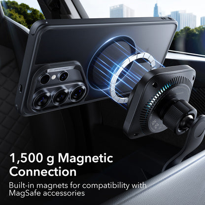 Husa MagSafe pentru Samsung Galaxy S26 Ultra, ESR, Classic Hybrid, Neagra Satinata