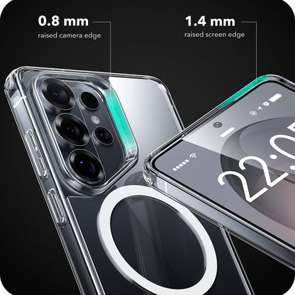 Husa MagSafe pentru Samsung Galaxy S26 Ultra, ESR, Classic Hybrid, Transparenta