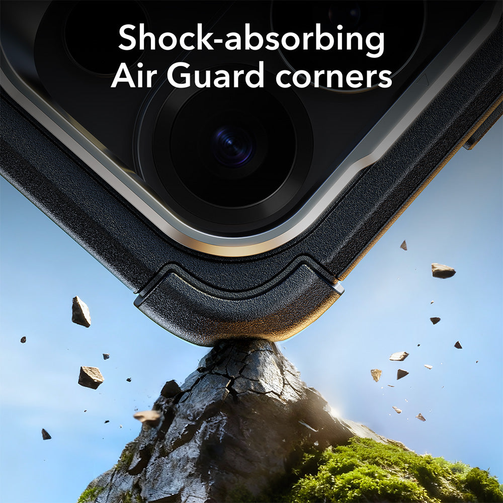 Husa MagSafe pentru Samsung Galaxy S26 Ultra, ESR, Cyber Armor Kickstand, Albastra