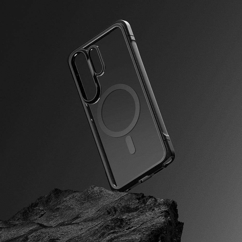 Husa MagSafe pentru Samsung Galaxy S26 Ultra S948, Ringke, Fusion Bold, Neagra