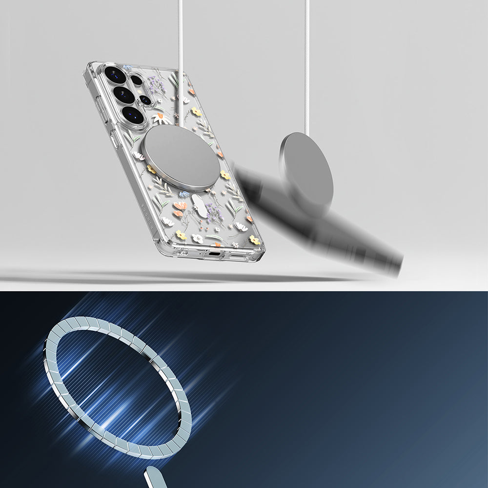 Husa MagSafe pentru Samsung Galaxy S26 Ultra S948, Ringke, Fusion, Multicolor