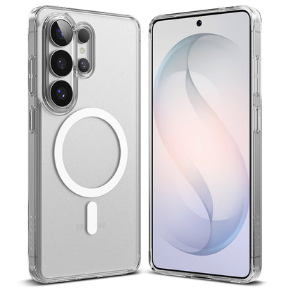 Husa MagSafe pentru Samsung Galaxy S26 Ultra, Ringke, Fusion, Transparenta Mata