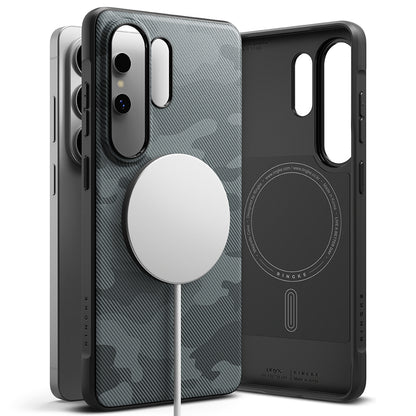 Husa MagSafe pentru Samsung Galaxy S26 Ultra S948, Ringke, Onyx, Camuflaj