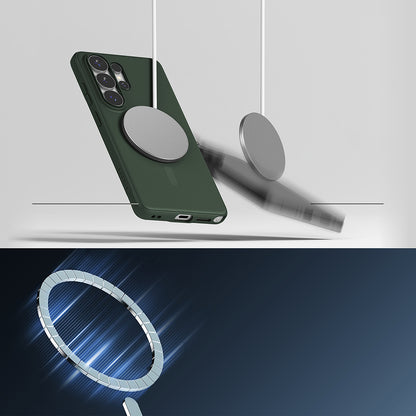 Husa MagSafe pentru Samsung Galaxy S26 Ultra, Ringke, Onyx, Verde Inchis