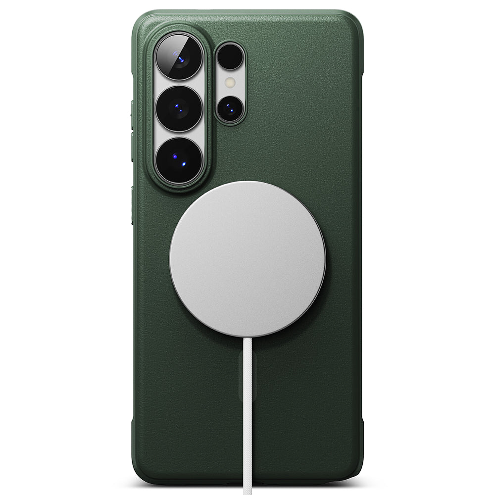 Husa MagSafe pentru Samsung Galaxy S26 Ultra, Ringke, Onyx, Verde Inchis