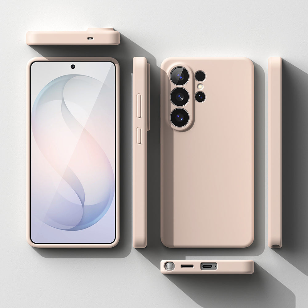 Husa MagSafe pentru Samsung Galaxy S26 Ultra, Ringke, Silicone, Roz