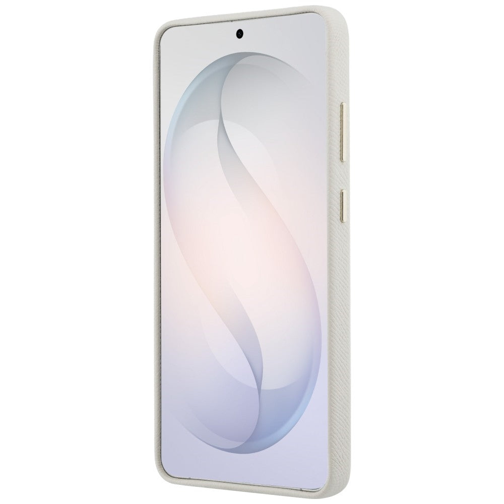 Husa MagSafe pentru Samsung Galaxy S26 Ultra S948, Guess, Rhinestone Round Logo, Bej