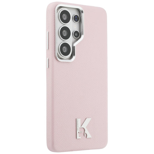 Husa MagSafe pentru Samsung Galaxy S26 Ultra S948, Karl Lagerfeld, Karl Head Logo, Roz