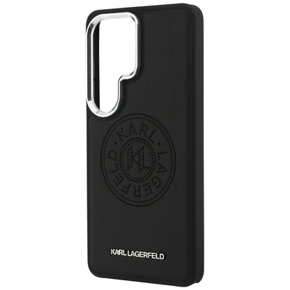 Husa MagSafe pentru Samsung Galaxy S26 Ultra S948, Karl Lagerfeld, Karl Round Point Logo, Neagra