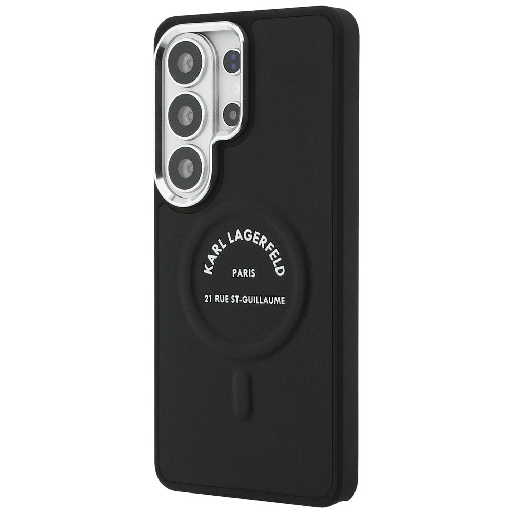 Husa MagSafe pentru Samsung Galaxy S26 Ultra S948, Karl Lagerfeld, Karl RSG Logo, Neagra