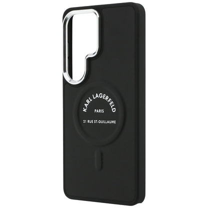 Husa MagSafe pentru Samsung Galaxy S26 Ultra S948, Karl Lagerfeld, Karl RSG Logo, Neagra