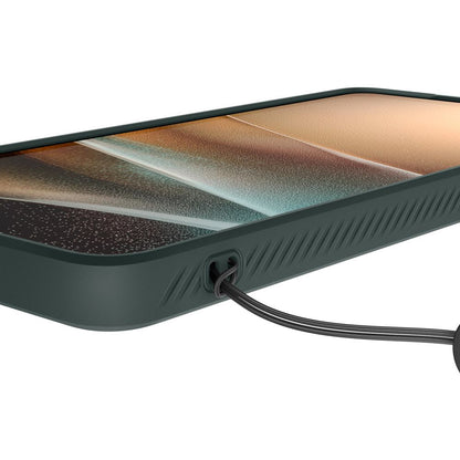 Husa MagSafe pentru Samsung Galaxy S26 Ultra S948, Spigen, Liquid Air, Verde ACS10676