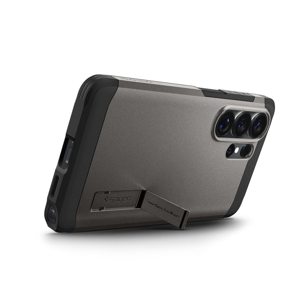 Husa MagSafe pentru Samsung Galaxy S26 Ultra S948, Spigen, Tough Armor, Gri ACS10685