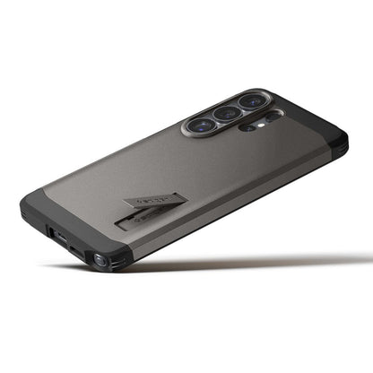 Husa MagSafe pentru Samsung Galaxy S26 Ultra S948, Spigen, Tough Armor, Gri ACS10685
