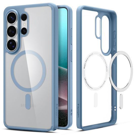 Husa MagSafe pentru Samsung Galaxy S26 Ultra S948, Spigen, Ultra Hybrid, Bleu ACS11207