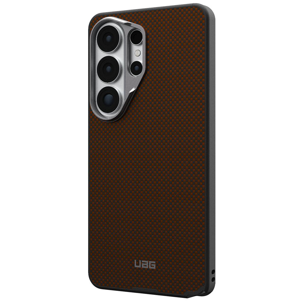 Husa MagSafe pentru Samsung Galaxy S26 Ultra S948, Urban Armor Gear, Fibr Armr, Portocalie Neagra