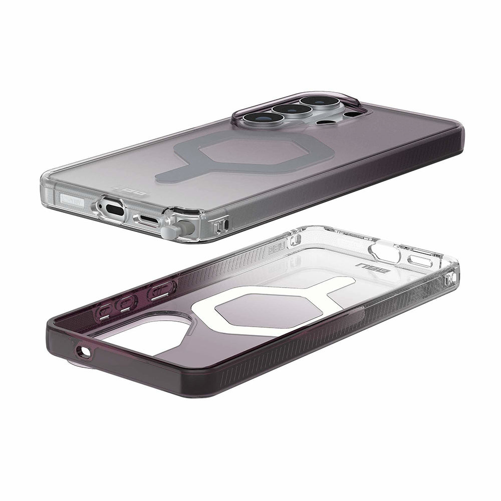 Husa MagSafe pentru Samsung Galaxy S26 Ultra S948, Urban Armor Gear, Plyo, Neagra Transparenta