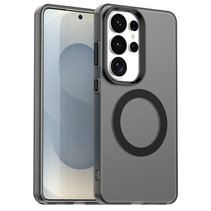 Husa MagSafe pentru Samsung Galaxy S26 Ultra, Techsuit, CandyCase, Neagra