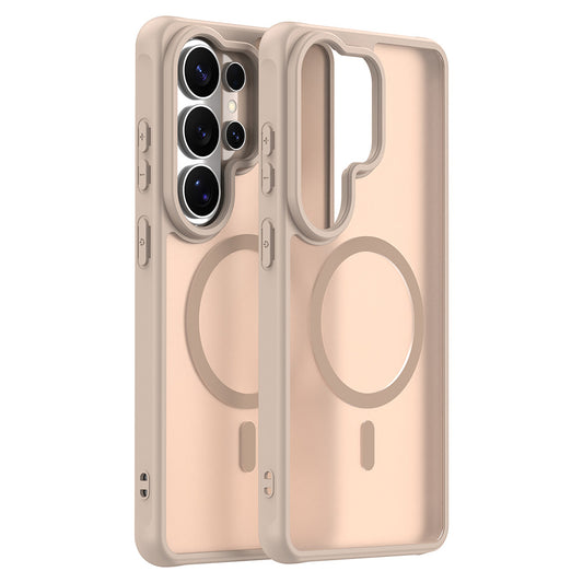 Husa MagSafe pentru Samsung Galaxy S26 Ultra, Techsuit, HaloFrost II, Aurie