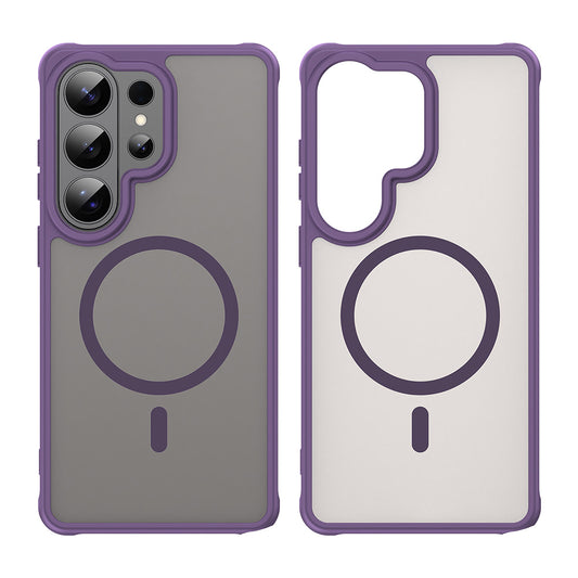 Husa MagSafe pentru Samsung Galaxy S26 Ultra, Techsuit, HaloFrost II, Mov