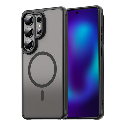 Husa MagSafe pentru Samsung Galaxy S26 Ultra, Techsuit, HaloFrost II, Neagra