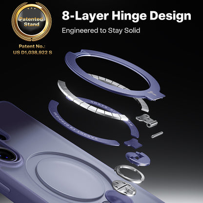 Husa MagSafe pentru Samsung Galaxy S26 Ultra, Torras, Ostand Spin, Mov