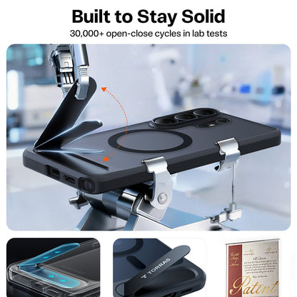 Husa MagSafe pentru Samsung Galaxy S26 Ultra, Torras, Pstand, Neagra