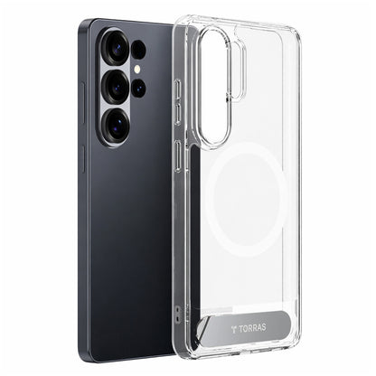 Husa MagSafe pentru Samsung Galaxy S26 Ultra, Torras, Pstand, Transparenta
