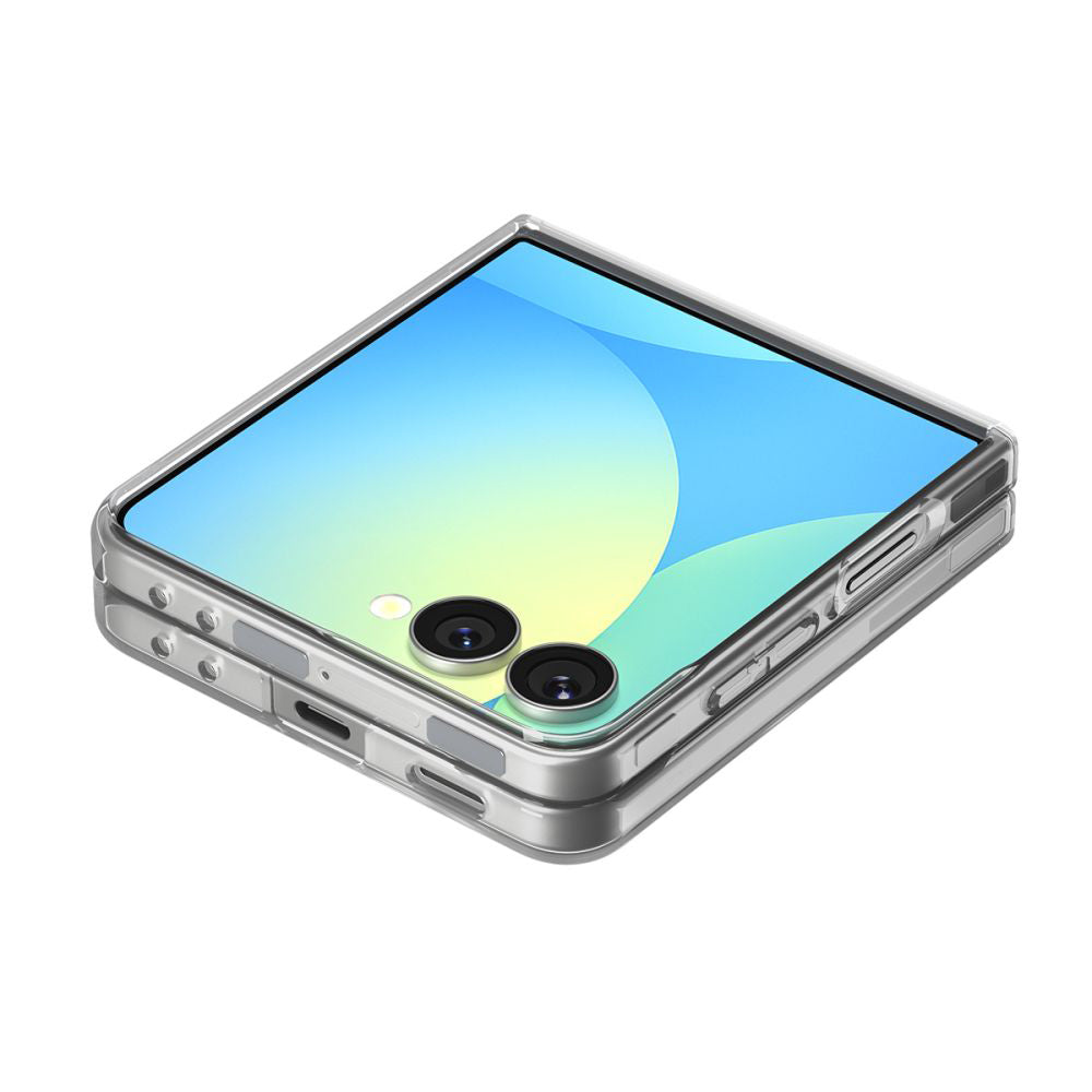 Husa MagSafe pentru Samsung Galaxy Z Flip7 F766, Spigen, Air Skin, Transparenta ACS09556