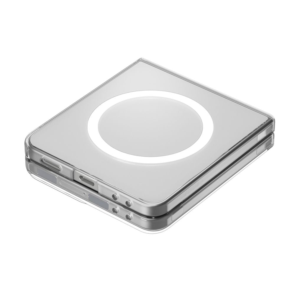 Husa MagSafe pentru Samsung Galaxy Z Flip7 F766, Spigen, Air Skin, Transparenta ACS09556