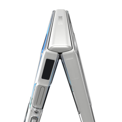 Husa MagSafe pentru Samsung Galaxy Z Flip8 F776, Spigen, Air Skin, Transparenta Alba ACS11521