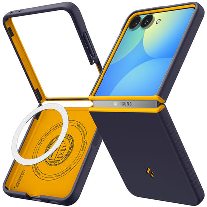 Husa MagSafe pentru Samsung Galaxy Z Flip8 F776, Spigen, Caseology Nano Pop, Mov ACS11522