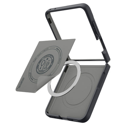 Husa MagSafe pentru Samsung Galaxy Z Flip8 F776, Spigen, Caseology Nano Pop, Neagra ACS11523