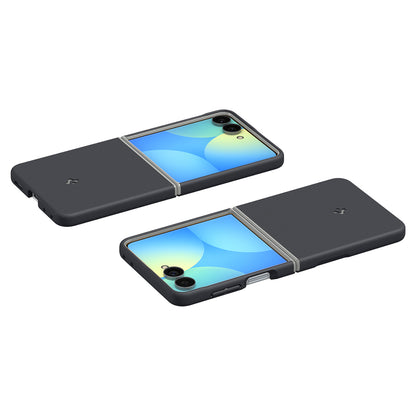 Husa MagSafe pentru Samsung Galaxy Z Flip8 F776, Spigen, Caseology Nano Pop, Neagra ACS11523